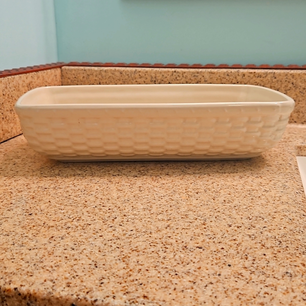 Longaberger pottery Dish